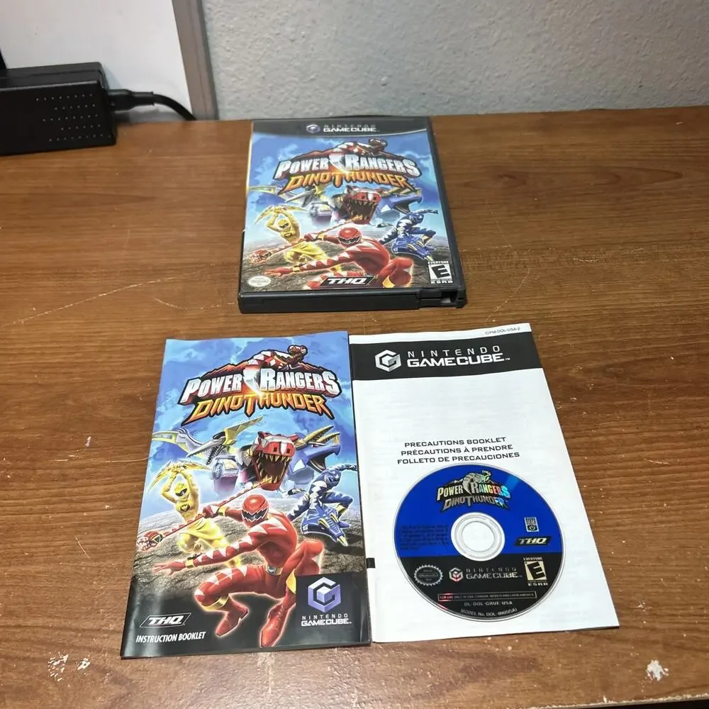 Power Rangers: Dino Thunder (Nintendo GameCube, 2004) CIB